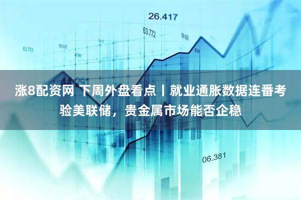 涨8配资网 下周外盘看点丨就业通胀数据连番考验美联储，贵金属市场能否企稳